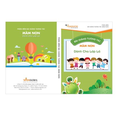 Bài giảng tương tác mầm non - Khối lá